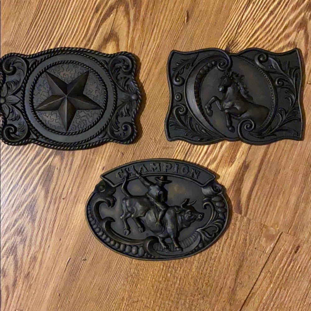 Home Interiors Belt Buckle Design Wall Plaques